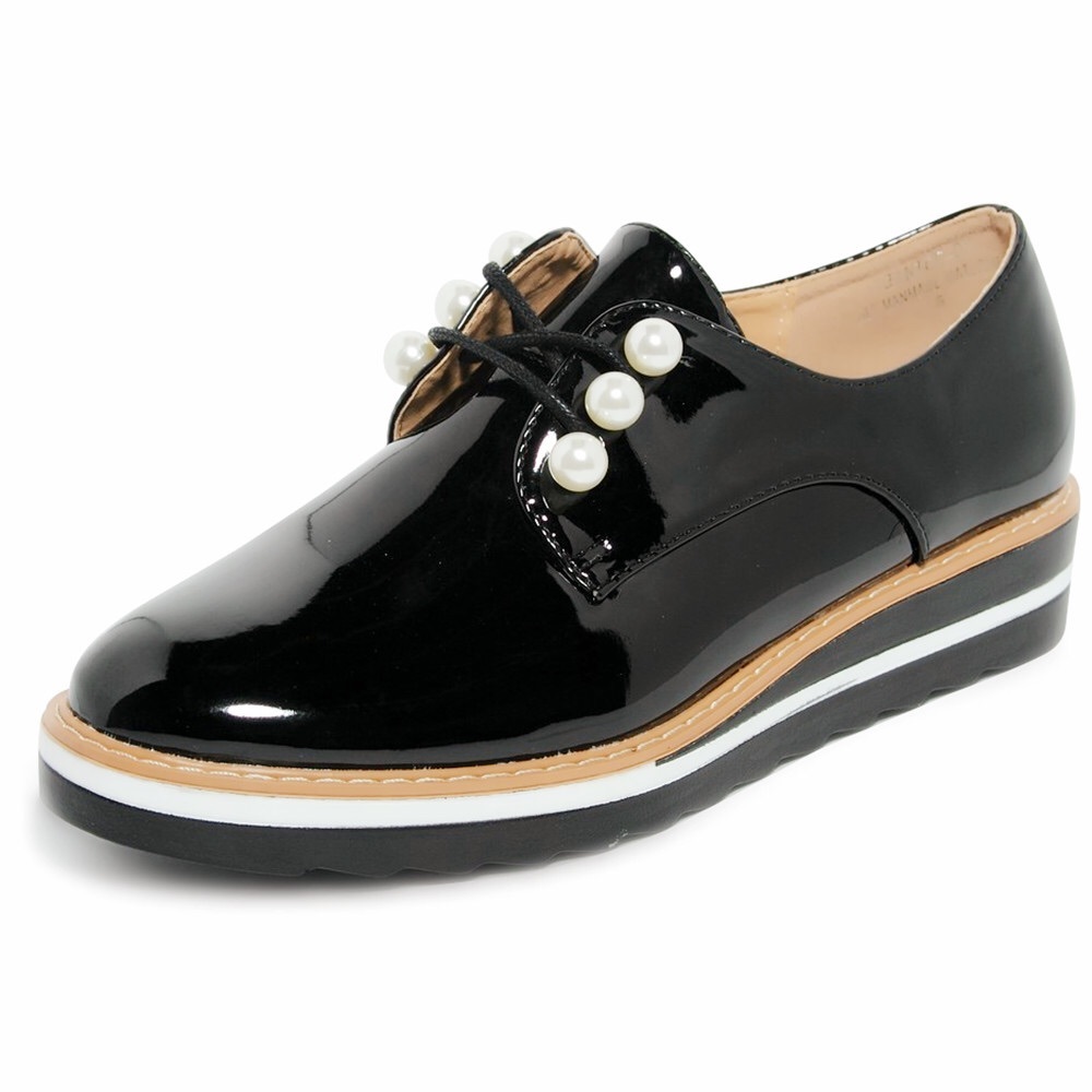 Pearl oxfords